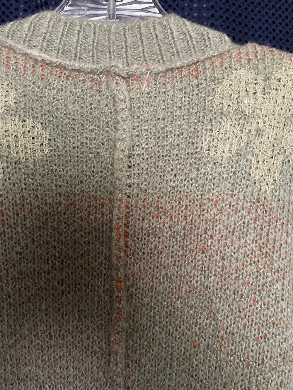 POL Floral Stripe Open-Front Cardigan - Gray & Coral - Picture 8 of 14